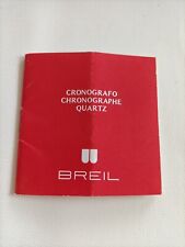 Breil libretto istruzioni usato  San Martino Dall Argine