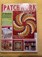 Patchwork magazin spätsommer gebraucht kaufen  Wackernheim