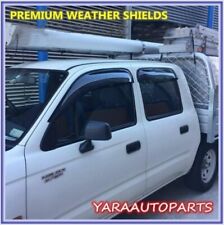 Usado, Ternos de viseiras de janela Premium Weather Shields para Hilux cabine dupla UTE 97-05 4 peças comprar usado  Enviando para Brazil