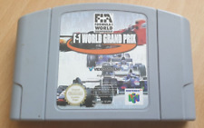 * F1 WORLD GRAND PRIX / NINTENDO64 / Formel 1 / Autorennen / Race / 1996 * comprar usado  Enviando para Brazil