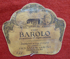Weinetikett barolo 1975 gebraucht kaufen  Engstingen
