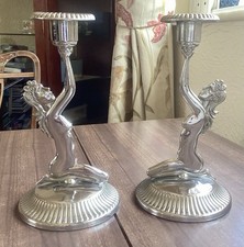 Pair 1950 chrome for sale  HUDDERSFIELD
