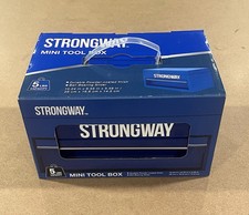 Mini caixa de ferramentas de aço STRONG WAY 10,24 pol x 6,55 pol X 5,59 pol. Novo na caixa comprar usado  Enviando para Brazil