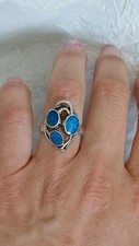 Sterling silver ring for sale  BIDEFORD