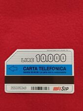 Carta telefonica sip usato  Terralba