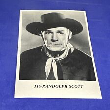 Randolph scott adesivo usato  Bari
