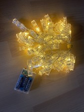 Fotoclip led lichterkette gebraucht kaufen  Regensburg