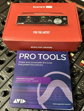 Interface de áudio Focusrite Scarlett 2i2 3ª geração USB com Pro Tools Studio, usado comprar usado  Enviando para Brazil
