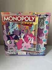 My Little Pony Monopoly Junior Gra Doskonały stan 100% Kompletna  na sprzedaż  Wysyłka do Poland