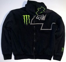 Jaqueta Fox Racing x Monster Energy tamanho XXL 2XL - Linhas de lã - #4 Carmichael comprar usado  Enviando para Brazil