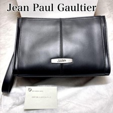 Bolsa de mão Jean Paul Gaultier bolsa de pulso em placa de metal preta unissex nova sem etiquetas, usado comprar usado  Enviando para Brazil