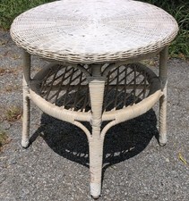 Antique white wicker for sale  Virgilina