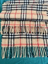 Burberry scarf genuine for sale  BRADFORD
