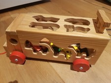 Holzspielzeug lkw holz gebraucht kaufen  Diemelsee