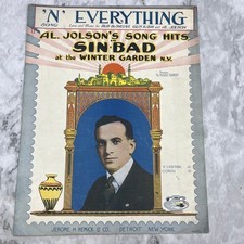 1918 everything jolson for sale  Hinckley
