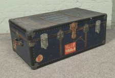 Vintage travel trunk for sale  BELPER