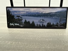 Ímã de geladeira horizontal Lake Tahoe California Nevada geladeira 5" comprar usado  Enviando para Brazil