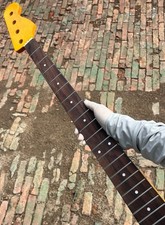 Baixo Jazz 21fret braço de baixo elétrico bordo jacarandá amarelo brilho 32 polegadas comprar usado  Enviando para Brazil