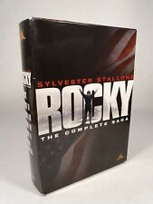 Rocky The Complete Saga DVD Box Set 6 Filmes Sylvester Stallone Boxe Região 1 comprar usado  Enviando para Brazil