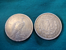 2 dólares de prata vintage Morgan & Peace 1921 e 1924 Estate Find LOOK comprar usado  Enviando para Brazil