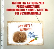 Attenti coniglio personalizzab usato  Italia