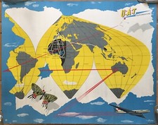 Poster uta aeromaritime d'occasion  Expédié en Belgium