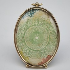 Oval gold tone for sale  Parker