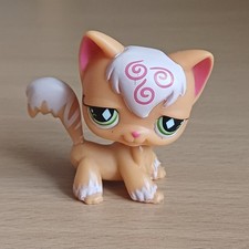 Gato angorá laranja cabelo longo Lps Littlest Petshop #511 comprar usado  Enviando para Brazil