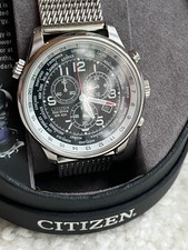 Muito bom - Citizen AT0361-81E relógio cronógrafo masculino malha inoxidável Eco-Drive comprar usado  Enviando para Brazil