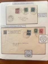 Usado, EXPOSICIÓN INTERNACIONAL BARCELONA 1929. Ex-colección Ronald G. Shelley 21 hojas comprar usado  Enviando para Brazil