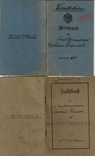 Militärpaß soldbuch landstur gebraucht kaufen  Lehre