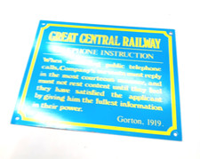 Vintage railway sign for sale  MIRFIELD