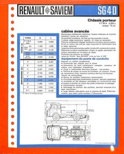 Renault saviem sg4 d'occasion  Les Bordes