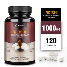 Extrato de Cogumelo Reishi (Ganoderma Lucidum) 1000mg - Impulsionador do Sistema Imunológico comprar usado  Enviando para Brazil