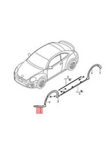 Rivestimento Inferiore Destro Nero Satinato Vag Beetle Novo Fusca 2013 2016 Orig comprar usado  Enviando para Brazil
