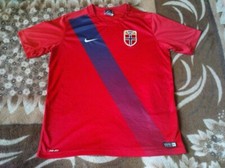 RZADKA KOSZULKA PIŁKARSKA - NORWAY HOME 2015 - 2016 ROZMIAR XL 158 - 170 CM, używany na sprzedaż  PL