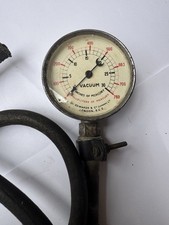 Vintage vacuum gauge for sale  HORLEY