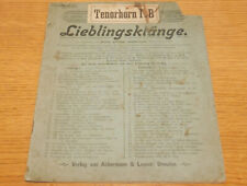 Tenorhorn lieblingsklänge tit d'occasion  Saint-Louis
