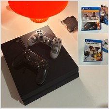 🎮 Pacote PlayStation 4 500GB – 2 controles + Battlefield e Overwatch 🔥 comprar usado  Enviando para Brazil