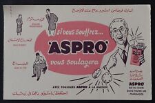 Buvard ayez aspro d'occasion  Nantes-