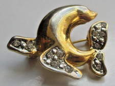 Belle broche dauphin d'occasion  Perros-Guirec