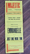 Emmanuelle majestic cinema for sale  NOTTINGHAM
