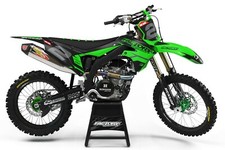 Gráficos personalizados MX Kawasaki kxf MK1 fosco apoio de fábrica a maioria dos modelos feitos  comprar usado  Enviando para Brazil