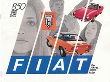 Catalogue brochure fiat d'occasion  Palaiseau