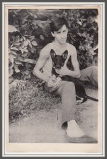 1960 Bonito casal cachorro de estimação cachorro bonito menino adolescente foto original soviética comprar usado 1960 Bonito casal cachorro de estimação cachorro bonito menino adolescente foto original soviética comprar usado  Enviando para Brazil