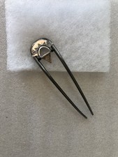 Grampo de cabelo vintage esterlina 925 KIT-SCH 5” hematita sudoeste francês H14 comprar usado  Enviando para Brazil