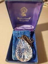 Waterford crystal pendant for sale  Tampa