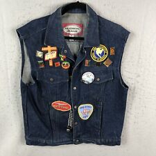 Vintage motorcycle vest for sale  Fredericksburg