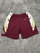 Usado, Shorts de jogo de basquete vintage Nike Team Florida State FSU NCAA autêntico médio comprar usado  Enviando para Brazil