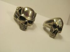 Skull ring metal for sale  PENTRAETH